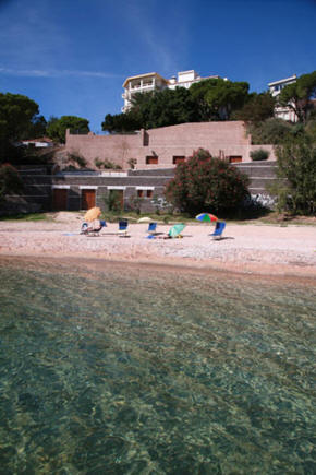 vista dalla spiaggia